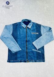 UPCYCLED Patchwork Denim Jackets - EVR0605