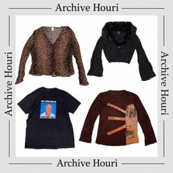Women's Y2K & Graphic Tops & Skirt Mystery Bundle ..