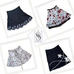 Y2K IT Girl Unique Cotton Skirts