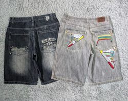 **$Y2KLoose Fit Denim Jorts