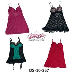 Lingerie Babydoll Slip Dresses (DS-10-257)