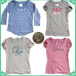 Vintage Baby Tees Bundle Abercrombie Hollister Gue..