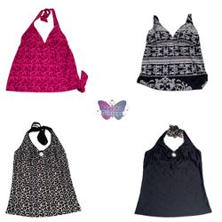Vintage Y2K Summer Halter Tops (SV-123)