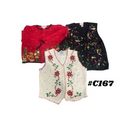 Wholesale Vintage Christmas Sweaters Bundle | 10pc..