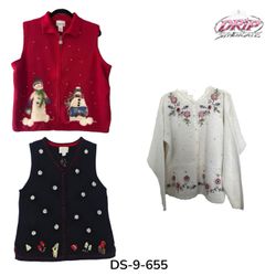 Cozy Vibes Only Novelty Graphic Sweater (DS-9-655)
