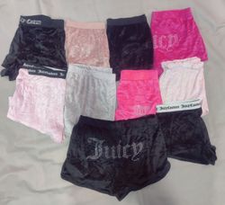 Shorts en velours Juicy Couture