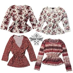 Y2K Love Story Vibe Printed Blouse TY-170