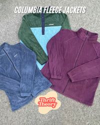 🔴 Columbia Fleece Jackets - (09/10)