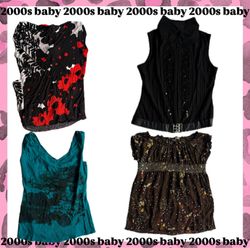 Indie muse y2k tops-187