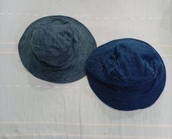 CR10548 Upcycled Denim Hats