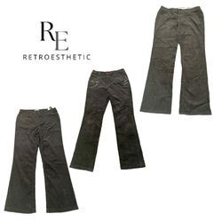 Y2K Unique Girl Corduroy Pants RE-3668