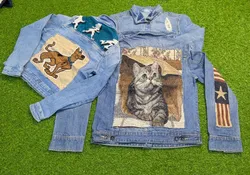 7500 - Upcycled Denim Jacket