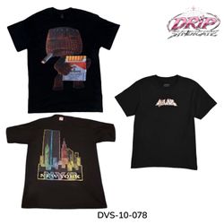 Conjunto de T-shirts Estampadas Gráficas (DSV-10-0..