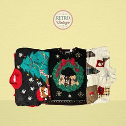 Vintage Christmas jumper |E|