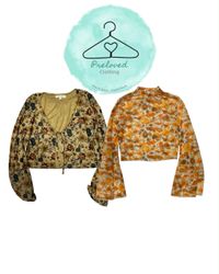 Cropped tops long sleeves 15 pcs (030826-7)