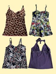 Y2k Cami Tops swim Tops
