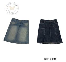 Y2K Denim Long Skirts | Vintage 2000s Women’s Deni..