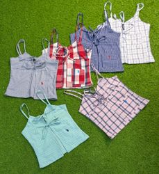 7212 - US Polo, Ralph Lauren Upcycled Cami Tops