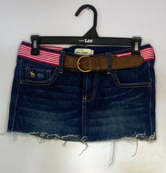 Y2K Denim Mini Skirts