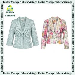 Fv-2989 Vestes de costume pour femmes Y2K à motifs..
