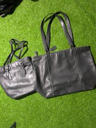 Coach leather branded bags