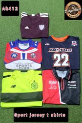 Sport jersey t shirts ak412