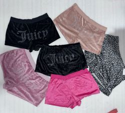 Juicy couture mini shorts