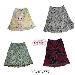Floral and Printed Midi Skirts(DS-10-277)