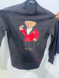 Polo Ralph Lauren American flag and Bear sweater