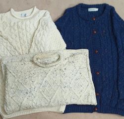 Maglione di lana da pescatore