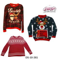 Novelty Holiday Christmas Sweaters (DS-10-261)