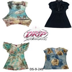 Y2K Street Style Blouse (DS-9-245)