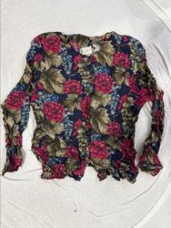 Y2K Ladies Ruffle Blouse & Peasant Blouse (BN006)