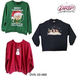 Vintage Christmas Sweatshirts Selection (DSV-10-06..