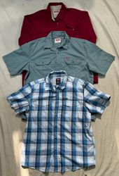 Wrangler button up shirts (1074)