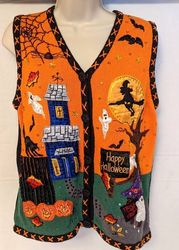 Vintage Halloween Knit & Vest