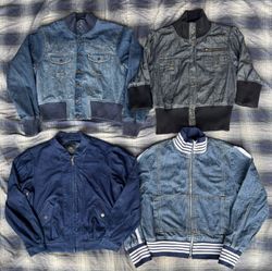 22 unbenannte Denim-Jacken
