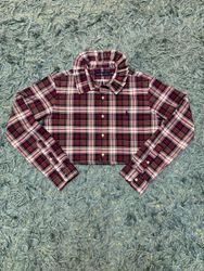 Upcycle Ralph Lauren Ruffle Crop Top (Dv-9-129)