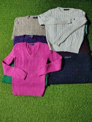 Maglione lavorato a maglia a treccia Polo Ralph La..