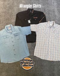 🔴 Wrangler Shirts - (15/10)