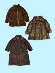 Y2k Real Fur Coat (TM095)