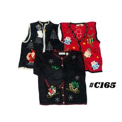 Wholesale Vintage Christmas Sweaters Bundle | 10pc..