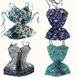 Y2K Ocean Trip Cami Tops - ST-068