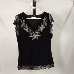 Y2K BLOUSES (BLACK) - BUNDLE 34