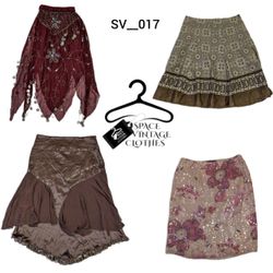 Y2K Aesthetic Skirts ( SV_017 )