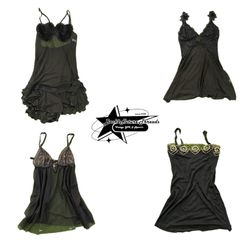 Y2k Gothic Vibe Girl Cami Tops B2F-132