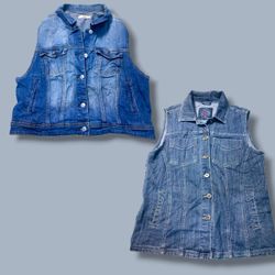 Denim vest