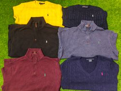 Ralph Lauren 1/4 zip & cablenet