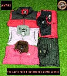 The north face & Kathmandu puffer jacket ak791