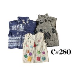 Wholesale Vintage Christmas Sweaters Bundle | 10pc..